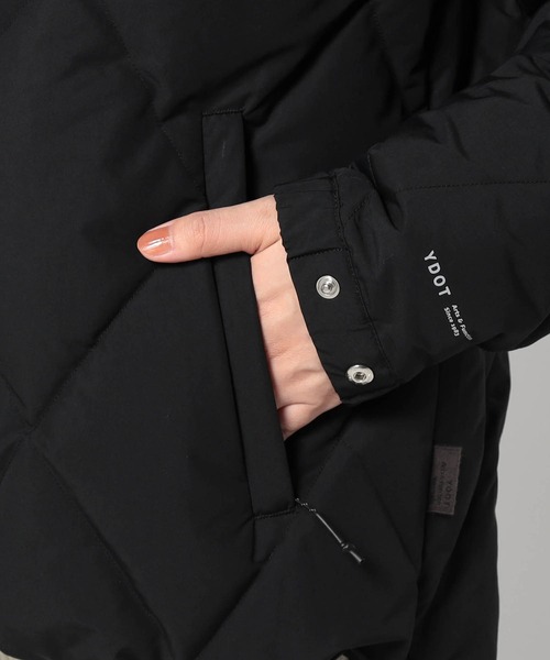 YDOT】グランドパーク別注ノーカラーブルゾン（ダウンジャケット