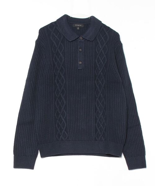 BANANA REPUBLIC FACTORY STORE ケーブルニット セーターポロ（ニット