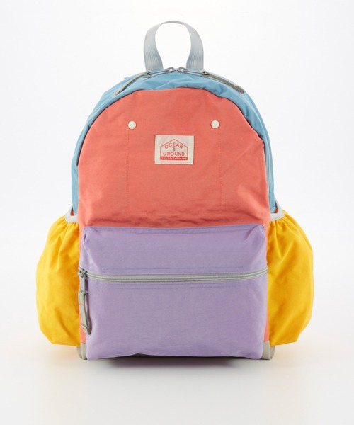 Ocean&Ground(オーシャン&グラウンド)の「DAYPACK MULTI PLUS(バックパック/リュック・キッズ・ライトブルー/エメラルド/ライトピンク/ライトグレー/ブルー/ライトパープル/ベージュ・X-LARGE/LARGE)」の7枚目の写真