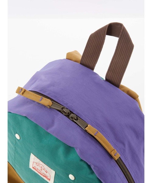 Ocean&Ground(オーシャン&グラウンド)の「DAYPACK MULTI PLUS(バックパック/リュック・キッズ・ライトブルー/エメラルド/ライトピンク/ライトグレー/ブルー/ライトパープル/ベージュ・X-LARGE/LARGE)」の9枚目の写真