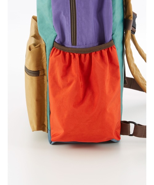 Ocean&Ground(オーシャン&グラウンド)の「DAYPACK MULTI PLUS(バックパック/リュック・キッズ・ライトブルー/エメラルド/ライトピンク/ライトグレー/ブルー/ライトパープル/ベージュ・X-LARGE/LARGE)」の11枚目の写真