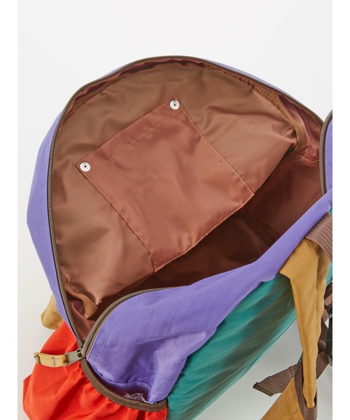 Ocean&Ground(オーシャン&グラウンド)の「DAYPACK MULTI PLUS(バックパック/リュック・キッズ・ライトブルー/エメラルド/ライトピンク/ライトグレー/ブルー/ライトパープル/ベージュ・X-LARGE/LARGE)」の16枚目の写真