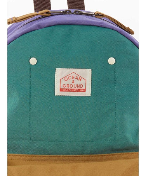 Ocean&Ground(オーシャン&グラウンド)の「DAYPACK MULTI PLUS(バックパック/リュック・キッズ・ライトブルー/エメラルド/ライトピンク/ライトグレー/ブルー/ライトパープル/ベージュ・X-LARGE/LARGE)」の21枚目の写真