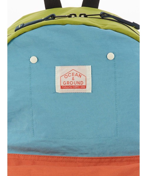Ocean&Ground(オーシャン&グラウンド)の「DAYPACK MULTI PLUS(バックパック/リュック・キッズ・ライトブルー/エメラルド/ライトピンク/ライトグレー/ブルー/ライトパープル/ベージュ・X-LARGE/LARGE)」の22枚目の写真