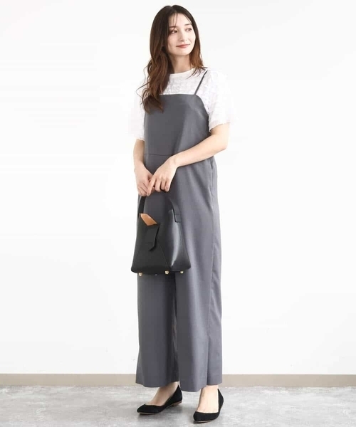 MK MICHEL KLEIN（エムケーミッシェルクラン）の「ミニフリルディティールカットソー/洗える（Tシャツ/カットソー・レディース・ホワイト/ブラック・38）」の12枚目の写真