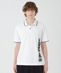 ホワイトポロシャツ BLACK lab. ブラックレーベルクレストブリッジ BLACK LABEL CRESTBRIDGE