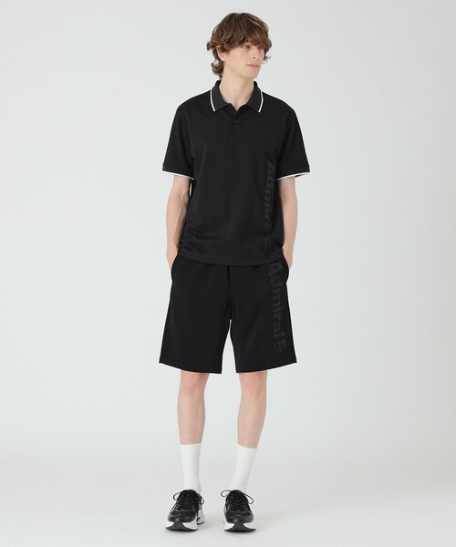 BLACK LABEL CRESTBRIDGE(ブラックレーベル・クレストブリッジ)の「【BLACK lab.×Admiral】インドライカノコポロ(ポロシャツ・メンズ・オフホワイト/ブラック・M/L/XL)」の9枚目の写真