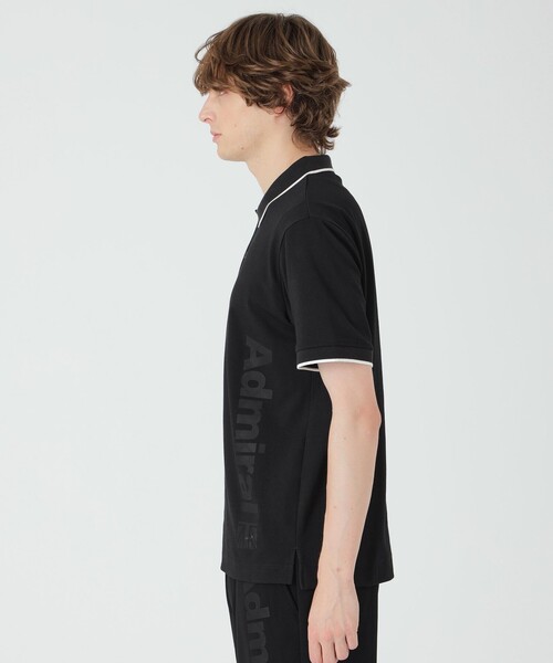 BLACK LABEL CRESTBRIDGE(ブラックレーベル・クレストブリッジ)の「【BLACK lab.×Admiral】インドライカノコポロ(ポロシャツ・メンズ・オフホワイト/ブラック・M/L/XL)」の10枚目の写真
