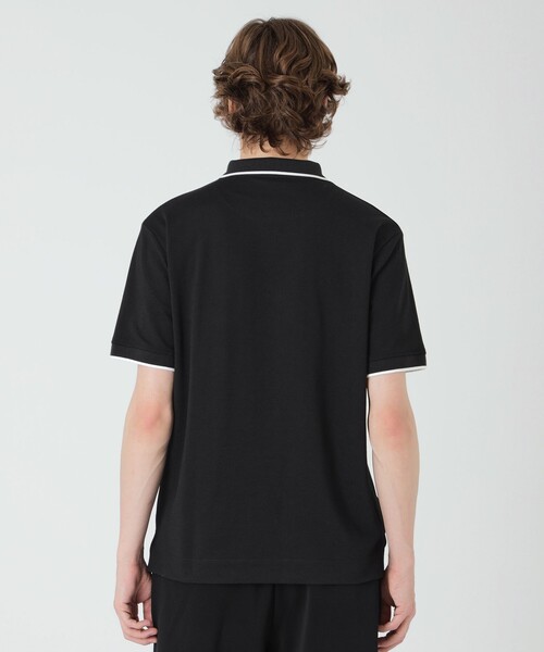 BLACK LABEL CRESTBRIDGE(ブラックレーベル・クレストブリッジ)の「【BLACK lab.×Admiral】インドライカノコポロ(ポロシャツ・メンズ・オフホワイト/ブラック・M/L/XL)」の11枚目の写真