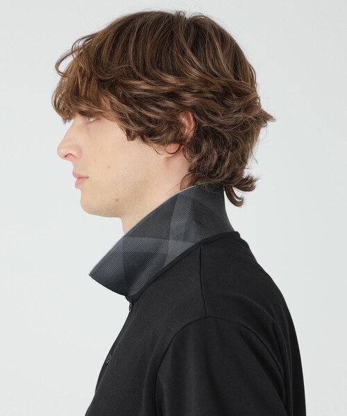 BLACK LABEL CRESTBRIDGE(ブラックレーベル・クレストブリッジ)の「【BLACK lab.×Admiral】インドライカノコポロ(ポロシャツ・メンズ・オフホワイト/ブラック・M/L/XL)」の12枚目の写真