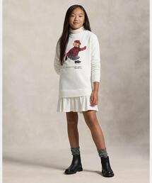POLO RALPH LAUREN CHILDRENSWEAR（ポロ ラルフ ローレン チルドレンズウェア）の「Polo ベア フリース ドレス（ワンピース・キッズ）」