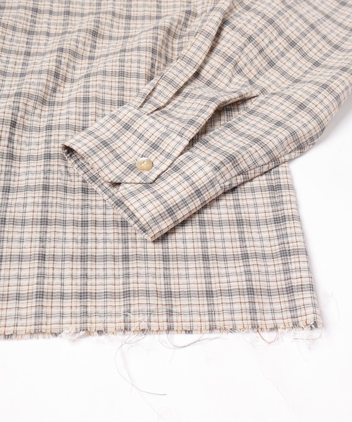 JIEDA(ジエダ)の「SEERSUCKER SHORT SHIRT(シャツ/ブラウス・メンズ・チェック・1/2)」の8枚目の写真