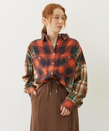 MILKFED. | WASHED PANEL SHIRT(シャツ/ブラウス)