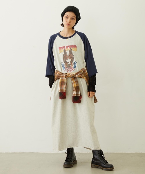MILKFED.(ミルクフェド)の「WASHED PANEL SHIRT(シャツ/ブラウス・レディース・レッド/イエロー/オレンジ・ONE SIZE)」の8枚目の写真