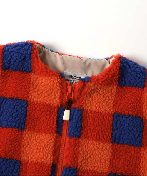 新品正規品【PG/size5】ジャガードボアブルゾン　フリース　アウター秋冬 04fb902e46d2450fbfad085cb9ccfa