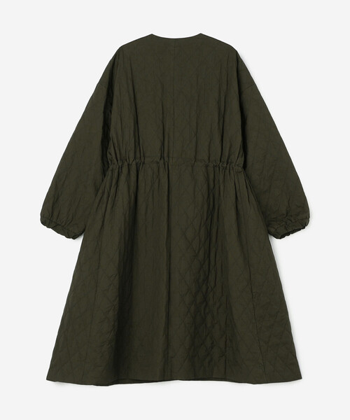 ORCIVAL | キルティング ロングコート WOMEN（ノーカラーコート