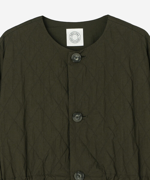 ORCIVAL | キルティング ロングコート WOMEN（ノーカラーコート