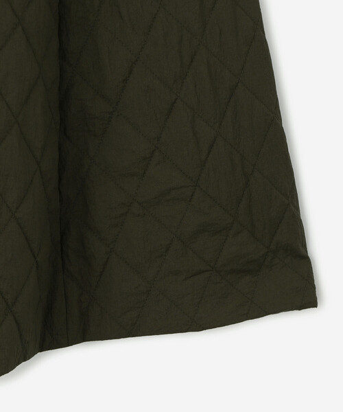 ORCIVAL | キルティング ロングコート WOMEN（ノーカラーコート