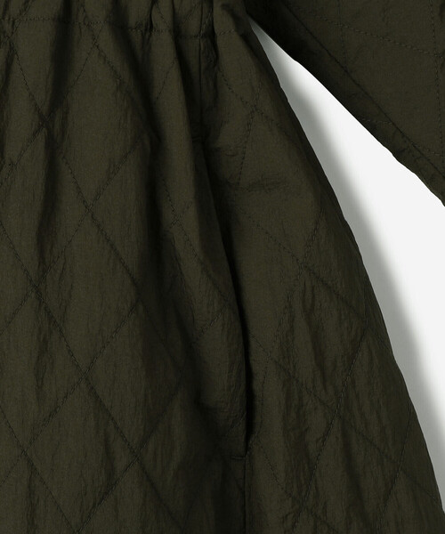 ORCIVAL | キルティング ロングコート WOMEN（ノーカラーコート