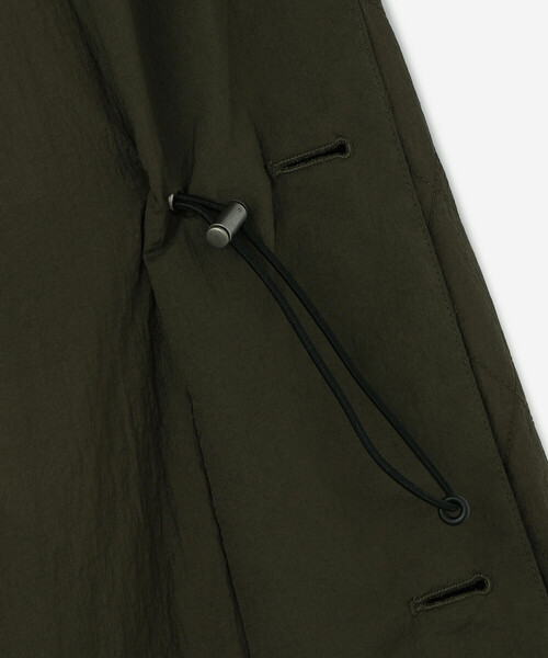 ORCIVAL | キルティング ロングコート WOMEN（ノーカラーコート