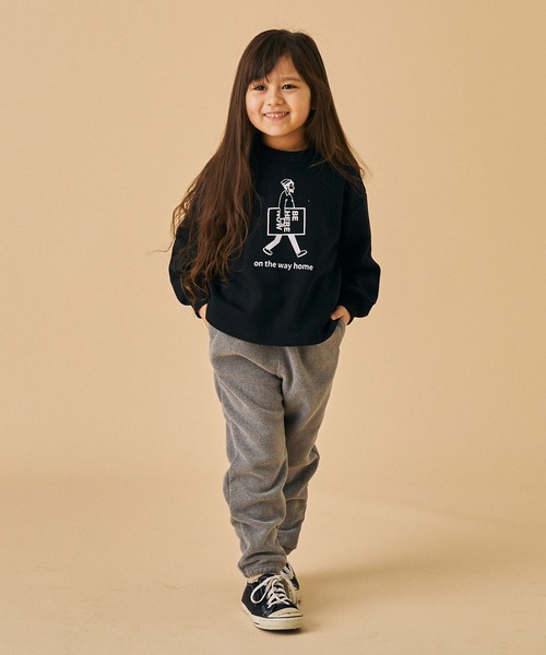 FOV（フォブ）の「FOV/フォブ フリースロングパンツ（その他パンツ・キッズ・ブラック/キャメル/トップグレー・S/M/L/XL）」の8枚目の写真