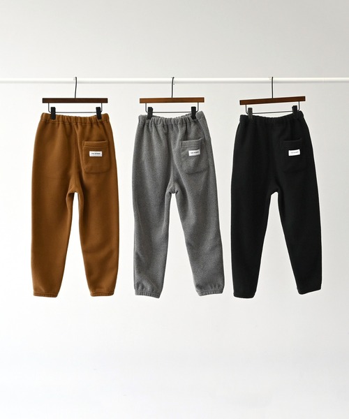 FOV（フォブ）の「FOV/フォブ フリースロングパンツ（その他パンツ・キッズ・ブラック/キャメル/トップグレー・S/M/L/XL）」の14枚目の写真