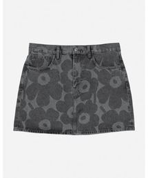marimekko（マリメッコ）の「【Maridenim】 Ruudut Unikko / skirt（デニムスカート・メンズ）」