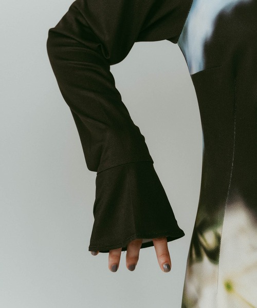 Knuth Marf】blurry flower one piece（ワンピース）｜Knuth Marf