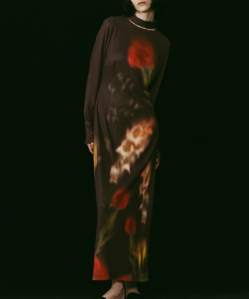 noa　Knuth Marf クヌースマーフ ワンピース Knuth Marf（クヌースマーフ） ワンピース 「Knuth Marf」flower print