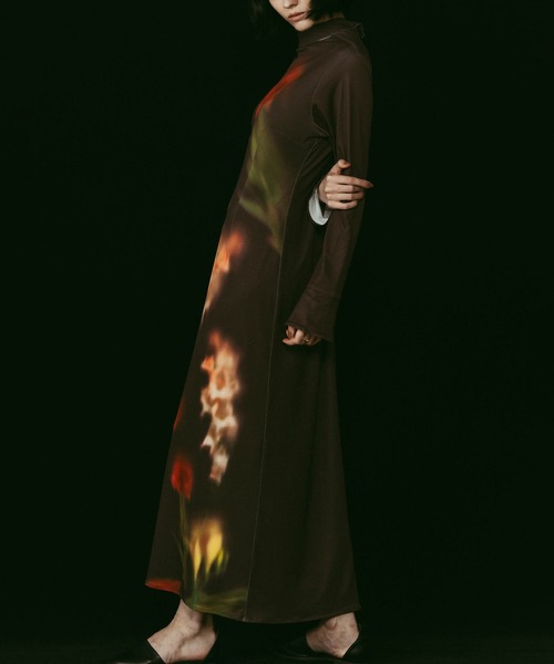 Knuth Marf】blurry flower one piece（ワンピース）｜Knuth Marf