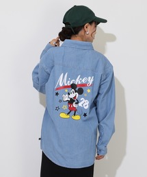 Disney | 親子お揃い ディズニー 長袖デニムシャツ 0774A(シャツ/ブラウス)