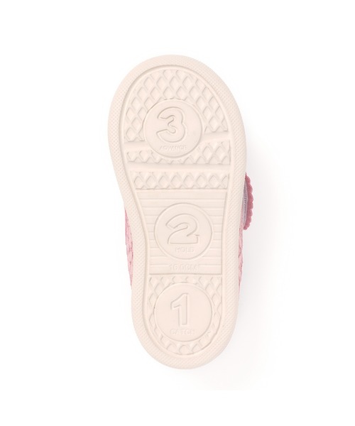 IFME（イフミー）の「KIDS｜ifme CALIN レーススニーカー[リンクコーデ]（スニーカー・キッズ・ホワイト/ピンク/ブラック・15.0cm/15.5cm/16.0cm/16.5cm/17.0cm/17.5cm/18.0cm/18.5cm/19.0cm/19.5cm/20.0cm/20.5cm/21.0cm）」の10枚目の写真