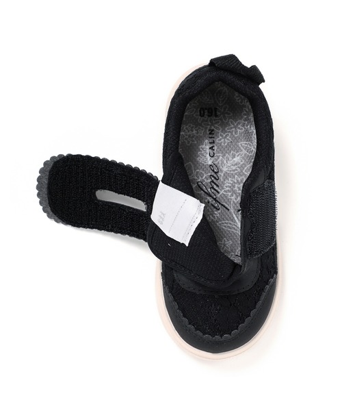 IFME（イフミー）の「KIDS｜ifme CALIN レーススニーカー[リンクコーデ]（スニーカー・キッズ・ホワイト/ピンク/ブラック・15.0cm/15.5cm/16.0cm/16.5cm/17.0cm/17.5cm/18.0cm/18.5cm/19.0cm/19.5cm/20.0cm/20.5cm/21.0cm）」の17枚目の写真