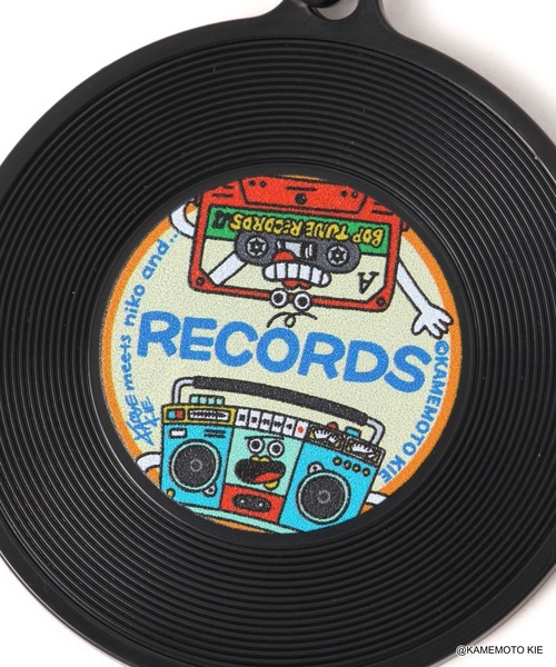 BOP TUNE RECORDS】レコードキーホルダー（キーホルダー）｜niko