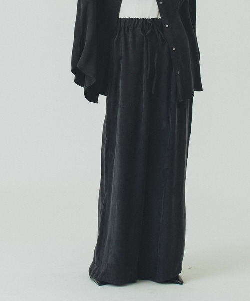 ROSE BUD（ローズバッド）の「FIBRIL EASY PANTS（その他パンツ・レディース・ブラック/ピンク/ベージュ・S/M）」の2枚目の写真