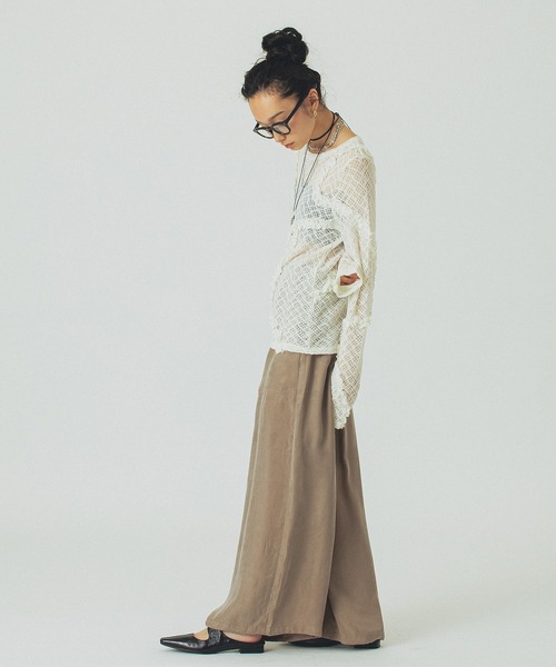 ROSE BUD（ローズバッド）の「FIBRIL EASY PANTS（その他パンツ・レディース・ブラック/ピンク/ベージュ・S/M）」の20枚目の写真