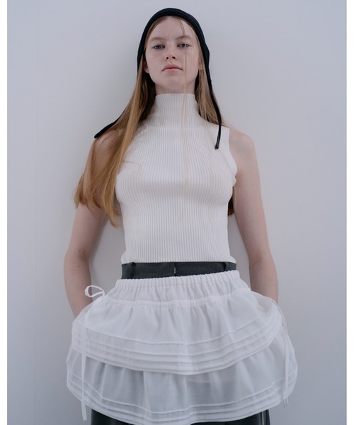 SNIDEL（スナイデル）の「ドローストリングフリルレースベルト（ベルト・レディース・B/A・F）」の6枚目の写真