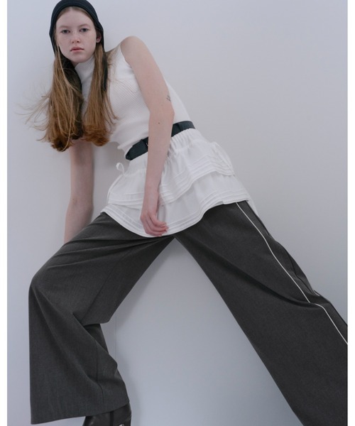 SNIDEL（スナイデル）の「ドローストリングフリルレースベルト（ベルト・レディース・B/A・F）」の5枚目の写真