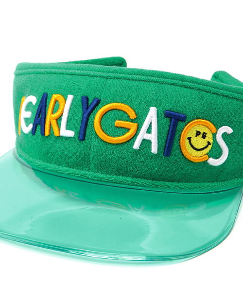 PEARLY GATES(パーリーゲイツ)の「PEARLY GATES(パーリーゲイツ)クリアブリムバイザー (UNISEX)(サンバイザー・レディース・イエロー系その他3/レッド/グリーン系その他3・FREE)」の15枚目の写真