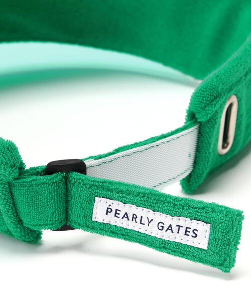 PEARLY GATES(パーリーゲイツ)の「PEARLY GATES(パーリーゲイツ)クリアブリムバイザー (UNISEX)(サンバイザー・レディース・イエロー系その他3/レッド/グリーン系その他3・FREE)」の18枚目の写真