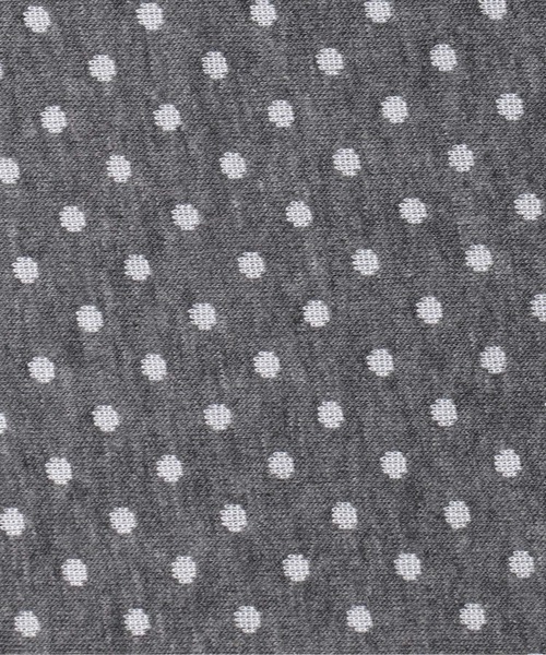 WC(ダブル シー)の「《セットアップ対象★》ドットラグランパッチワークロンT(Tシャツ/カットソー・レディース・グレー/ネイビー・FREE)」の11枚目の写真