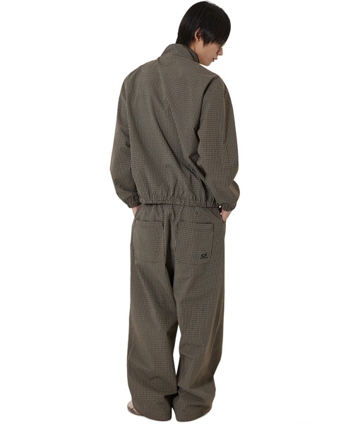 OY(オーワイ)の「『OY/オーワイ』O LOGO CHECK TRACK JACKET/O ロゴ チェックトラックジャケット(その他アウター・レディース・ブラウン/ブラック・L/M)」の13枚目の写真