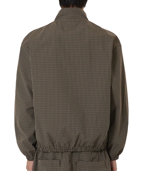 OY(オーワイ)の「『OY/オーワイ』O LOGO CHECK TRACK JACKET/O ロゴ チェックトラックジャケット(その他アウター・レディース・ブラウン/ブラック・L/M)」の11枚目の写真