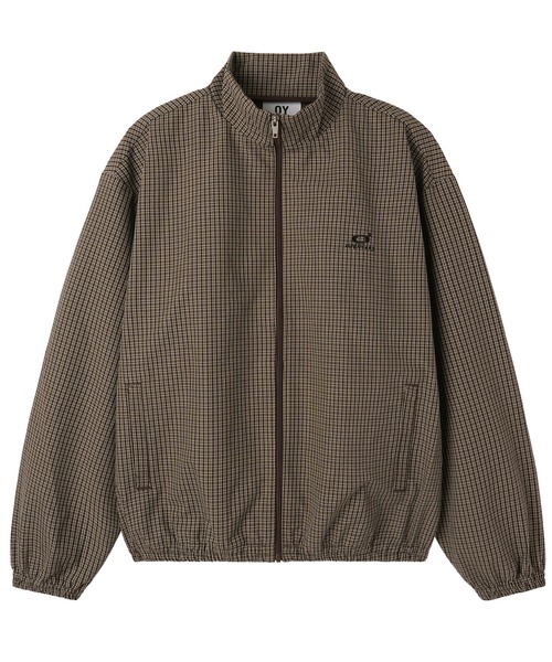 OY(オーワイ)の「『OY/オーワイ』O LOGO CHECK TRACK JACKET/O ロゴ チェックトラックジャケット(その他アウター・レディース・ブラウン/ブラック・L/M)」の17枚目の写真