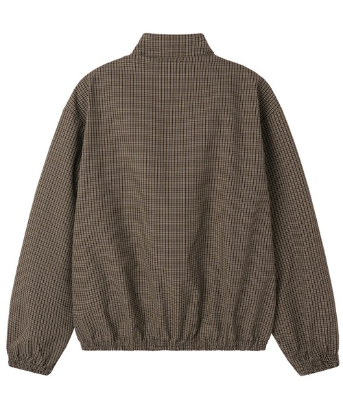 OY(オーワイ)の「『OY/オーワイ』O LOGO CHECK TRACK JACKET/O ロゴ チェックトラックジャケット(その他アウター・レディース・ブラウン/ブラック・L/M)」の18枚目の写真