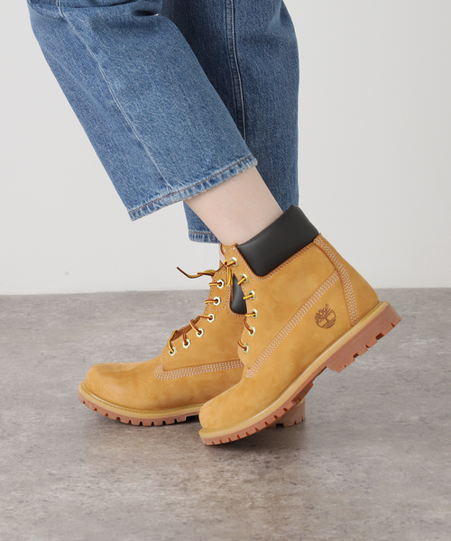 Timberland（ティンバーランド）の「Timberland/ティンバーランド6in Premium Boots W WP（ブーツ・レディース・キャメル・23cm/24cm/25cm）」の11枚目の写真