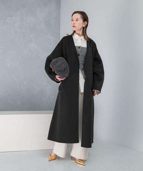 カラーレスリバーロングコート（その他アウター）｜URBAN RESEARCH