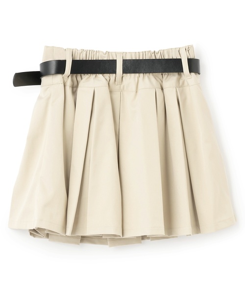 LOVETOXIC（ラブトキシック）の「【GOODPRICE】【イージーケア】ベルトつきプリーツスカート（スカート・キッズ・ブラック/ブラウン/グレー/アイボリー・M:150cm/S:140cm/L:160cm/130cm）」の13枚目の写真