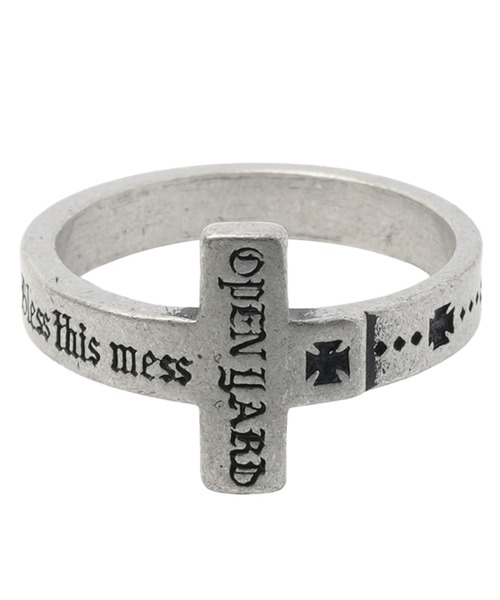 OY(オーワイ)の「『OY/オーワイ』ENGRAVED CROSS RING/エングレイブドクロスリング(リング・レディース・シルバー・M/S)」の1枚目の写真