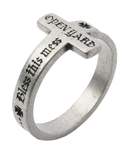 OY(オーワイ)の「『OY/オーワイ』ENGRAVED CROSS RING/エングレイブドクロスリング(リング・レディース・シルバー・M/S)」の2枚目の写真